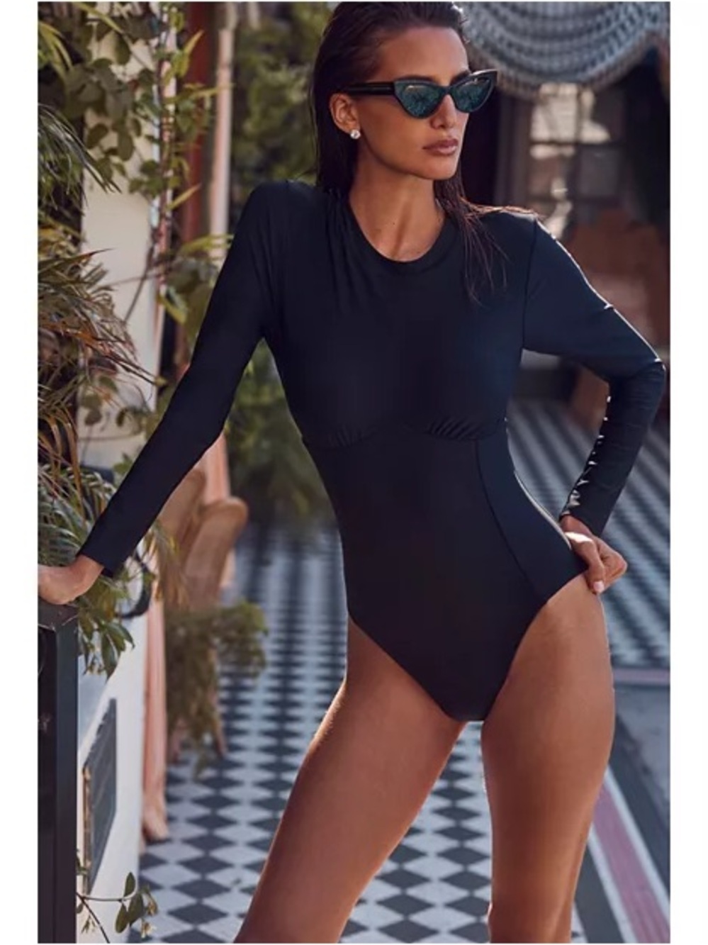 L’AGENCE Lambert One Piece Swimsuit Medium